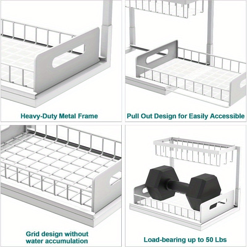 2 Tier Space Saving Organizer