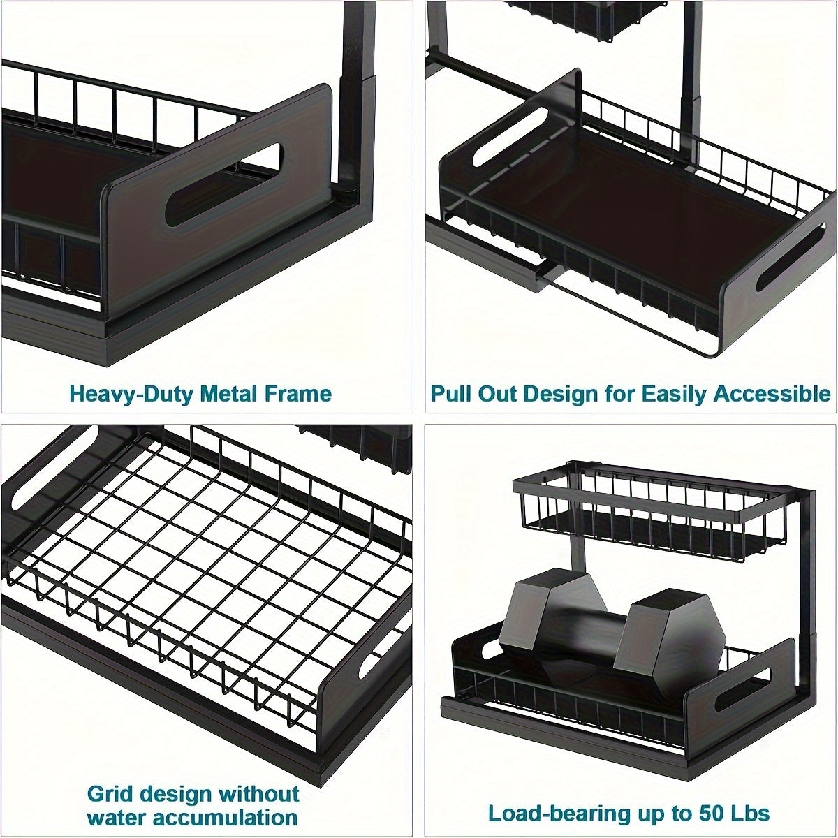 2 Tier Space Saving Organizer